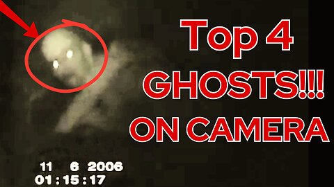 4 Scary GHOST caught on Camera! Latest 2024.