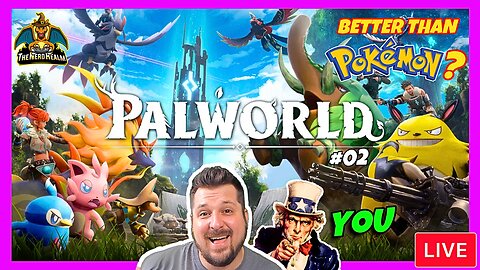 Palworld | Continuing to Explore the Game #02 | Playing with Viewers