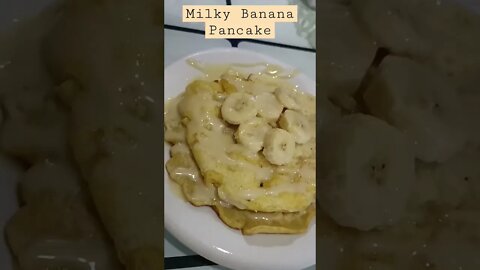 MILKY BANANA PANCAKE #viralvideo #pancakes #banana #milky