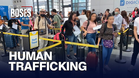 Pasahero na nahaharang dahil sa human trafficking sa paliparan nasa 5-10 kada araw