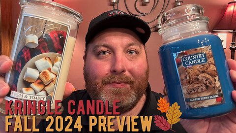 Kringle Candle Fall Preview 2024 | Country Candle | 100% Soy Wax Candles