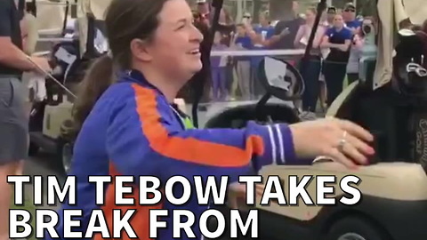 Tim Tebow Takes Break From Baseball To Do The Incredible