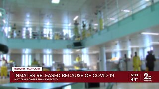 Inmates released because of COVID-19