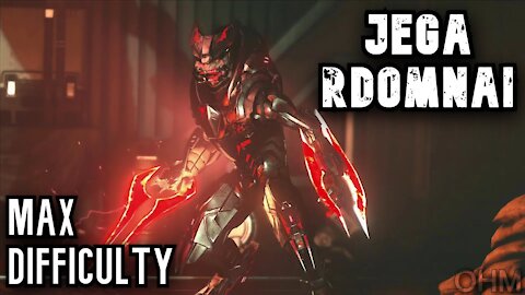 Halo Infinite | Jega ‘Rdomnai Boss Fight on MAX (LEGENDARY) Difficulty - No Commentary