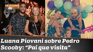 Luana Piovani dá ao ex Pedro Scooby o “troféu” MOLE DO ANO