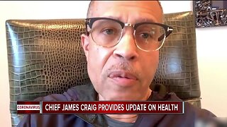 Detroit Police Chief James Craig provides update on health after battle with coronavirus