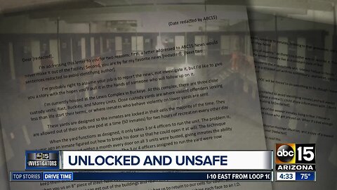 Unlocked and Unsafe: Inmate letter: Unlocked prison doors lead to 'symphony of insanity'