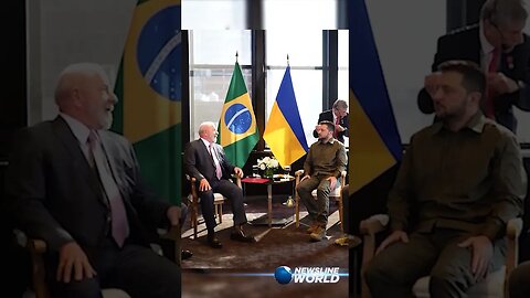 Ukrainian President Zelenskyy holds talks with Brazilian counterpart Lula