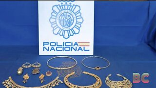 Spanish police find archaeological treasures worth over $60 million stolen from Ukraine
