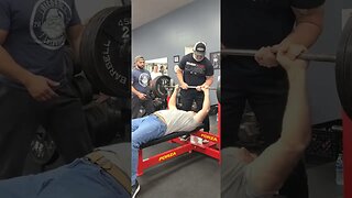 405lbs Raw bench opener, at Rt 29 Fitness, Athens Illinois