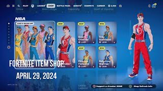 Fortnite Item Shop|April 29, 2024(*New* NBA Skins)