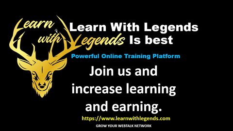 Learn With Legends, Increase Learning and Earning 2022 Fantastic Opportunity! HB-line HD