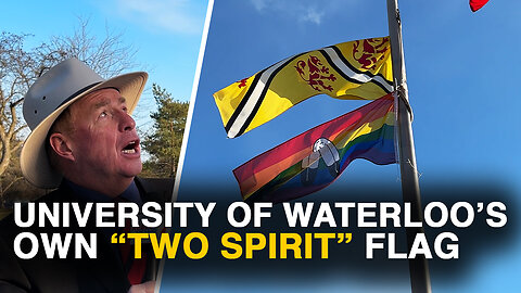 Welcome to the University of Waterloo: More 'pride' flags than Canadian flags, year-round!