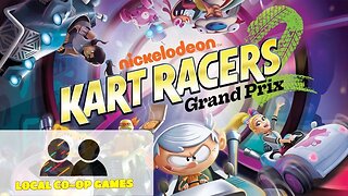 Nickelodeon Kart Racers 2: Grand Prix - How to Play Splitscreen Multiplayer (Gameplay)