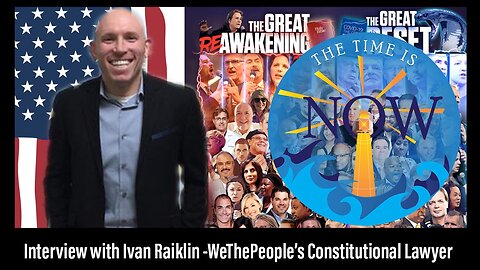 Ivan Raiklin Interview from the ReAwaken America Tour in Manheim PA 10/22/22