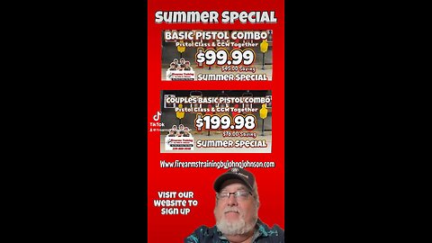 Take Advantage of Our Summer Special