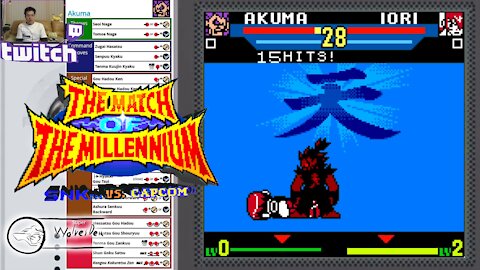 (NeoGeo Pocket Color) SNK vs. Capcom Match of the Millennium - 21 - Akuma - Lv Gamer