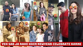 Siddharth Kiara Advani and Many Bollywood Celebs Flying Abroad For New Year Celebration!