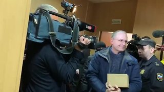Paul Whelan seen in Moscow court
