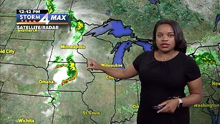 Elissia Wilson has your midday Storm Team 4cast