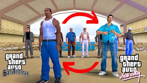What Happens If CJ and Tommy Get United in GTA Vice City? (Hidden Secret Mission in GTA VC)