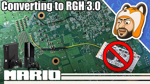 Converting an Xbox 360 Slim from RGH2 to RGH3