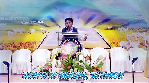 DIOS O EL MUNDO, TU ELIGES - EDGAR CRUZ MINISTRIES