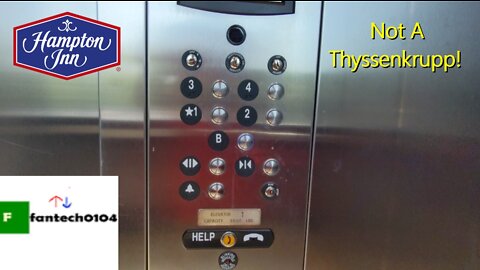 Vertical Express/Island Hydraulic Elevator @ Hampton Inn & Suites - Rockville Centre, New York