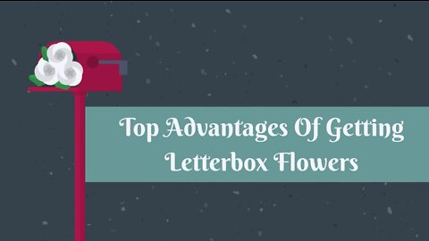 Top Advantages Of Getting Letterbox Flowers