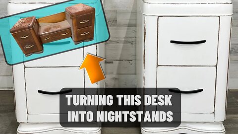 Cutting a Desk and Making Nightstands