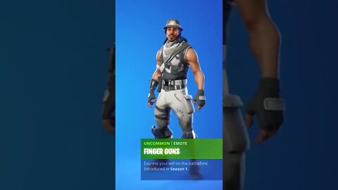 Fortnite Finger Guns Emote