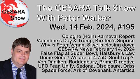 2024-02-14, GESARA Talk Show 195 - Wednesday