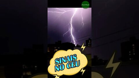 ⚡️RAIOS NO CÉU #skylights #climatechange #notícias