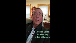 5 Critical Steps to Become a millionaire