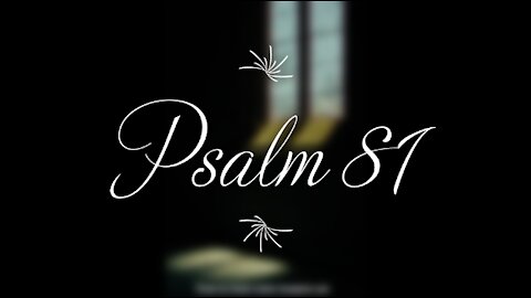 Psalm 81 | KJV