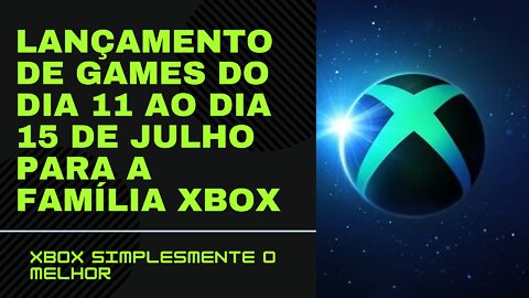 LANÇAMENTOS DE JOGOS PARA XBOX DA SEMANA