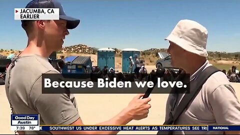 Illegal Immigrant To Biden: We Love You!