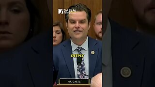 Gaetz goes off on FBI Director Wray for protecting the Bidens from the texting shakedown incident