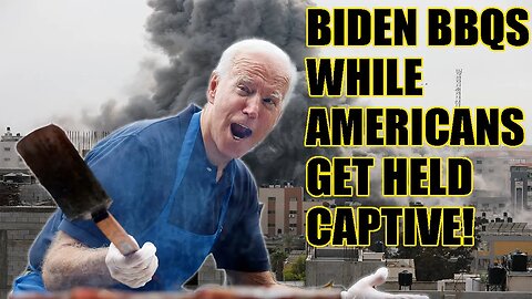 Joe Biden gets RIPPED for hosting a BBQ while Americans get SLAUGHTERED and taken HOSTAGE in Israel!