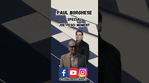 Paul Borghese on working with Joe Pesci on The Irishman full interview on channel #JoePesci #PaulB