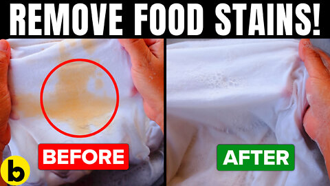 How To Remove The 8 Most Common Food Stains