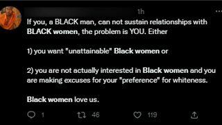|NEWS| If You Cant Keep A Black Women Then You Like WW