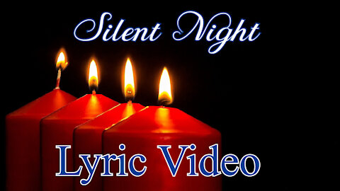 Silent Night - Lyric Video - Thomas Walters Music