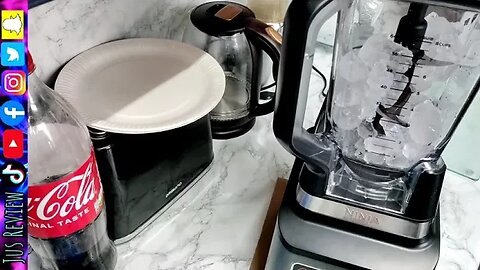 Ninja Blender vs Massive Ice Cubes