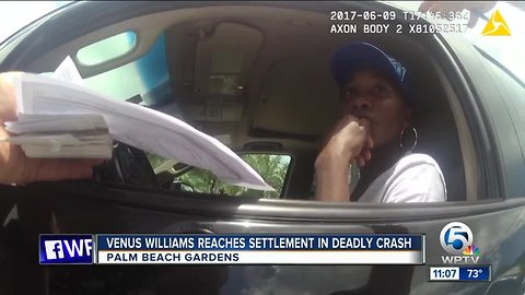 Venus Williams reaches settlement in deadly crash