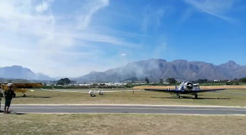 SOUTH AFRICA - Cape Town - Stellenbosch Air Show (Video) (uHs)
