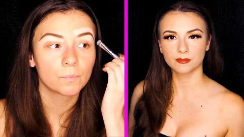 1 Hour ASMR 😍 Stunningly Gorgeous Makeover Transformation, Beautiful Jessica, Face Brushing