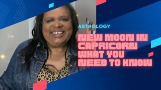 CAPRICORN NEW MOON | What You Need To Know for 2022
