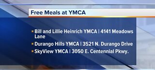 Free meals for kids at Las Vegas YMCA