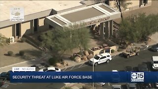 Security threat reported at Luke Air Force Base
